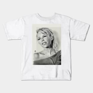 Kylie Minogue - Portrait of a Pop Princess Kids T-Shirt